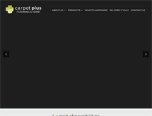 Tablet Screenshot of carpetplusonline.com